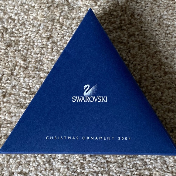 Swarovski crystal 2004 annual Christmas snowflake ornament with box & COA - Picture 6 of 11